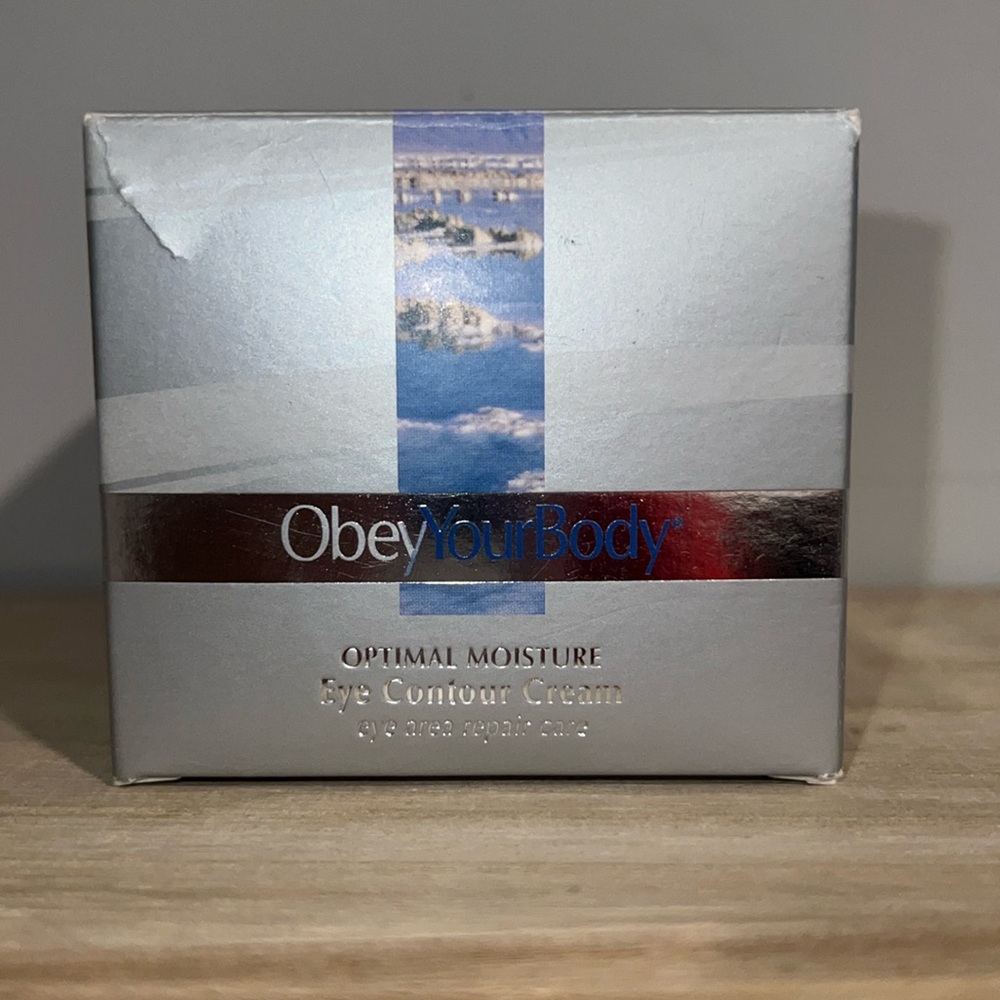 Obey your body optimal, moisture eye contour cream NWT